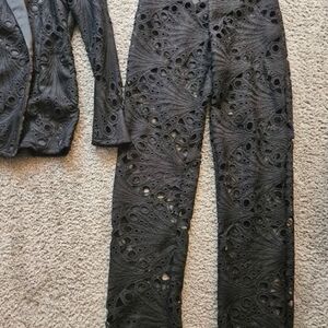 Pretty little thing sheer pant suit